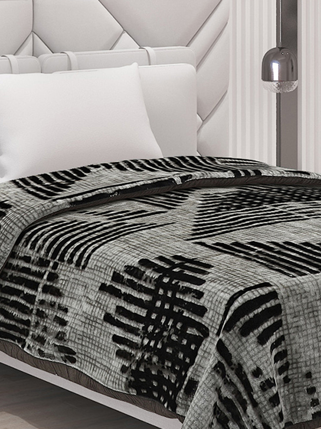 Printed Single Bed Blanket for Mild Winter -1 Ply