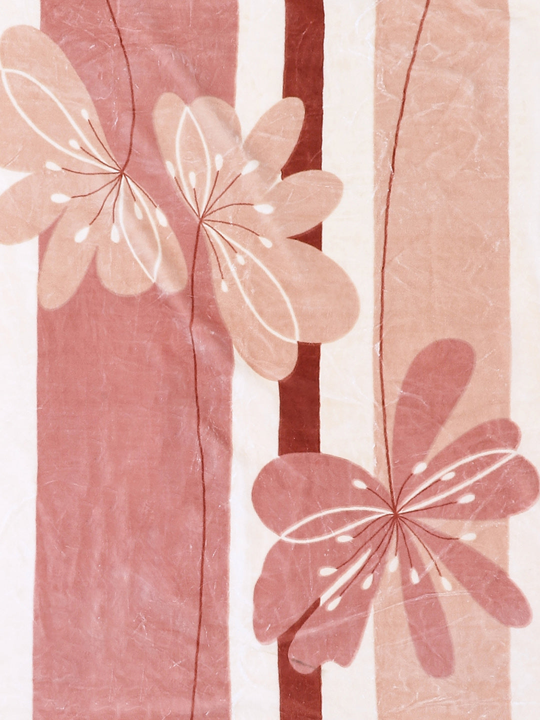 Printed Single Bed Blanket for Mild Winter -2 Ply