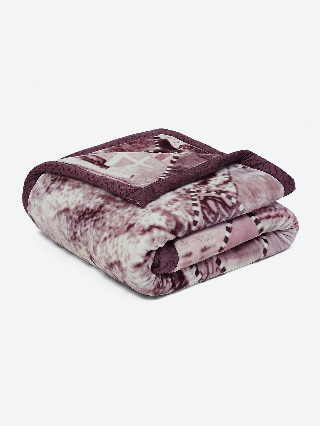 Printed Single Bed Blanket for Mild Winter -2 Ply