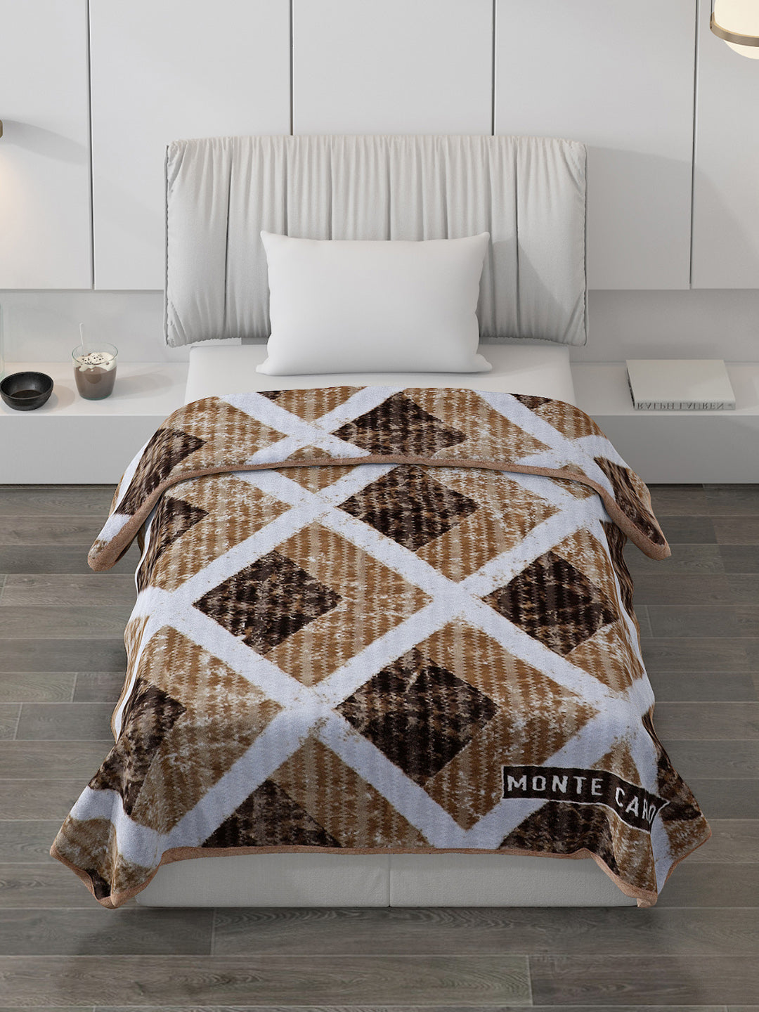 Printed Single Bed Blanket for Heavy Winter -2 Ply