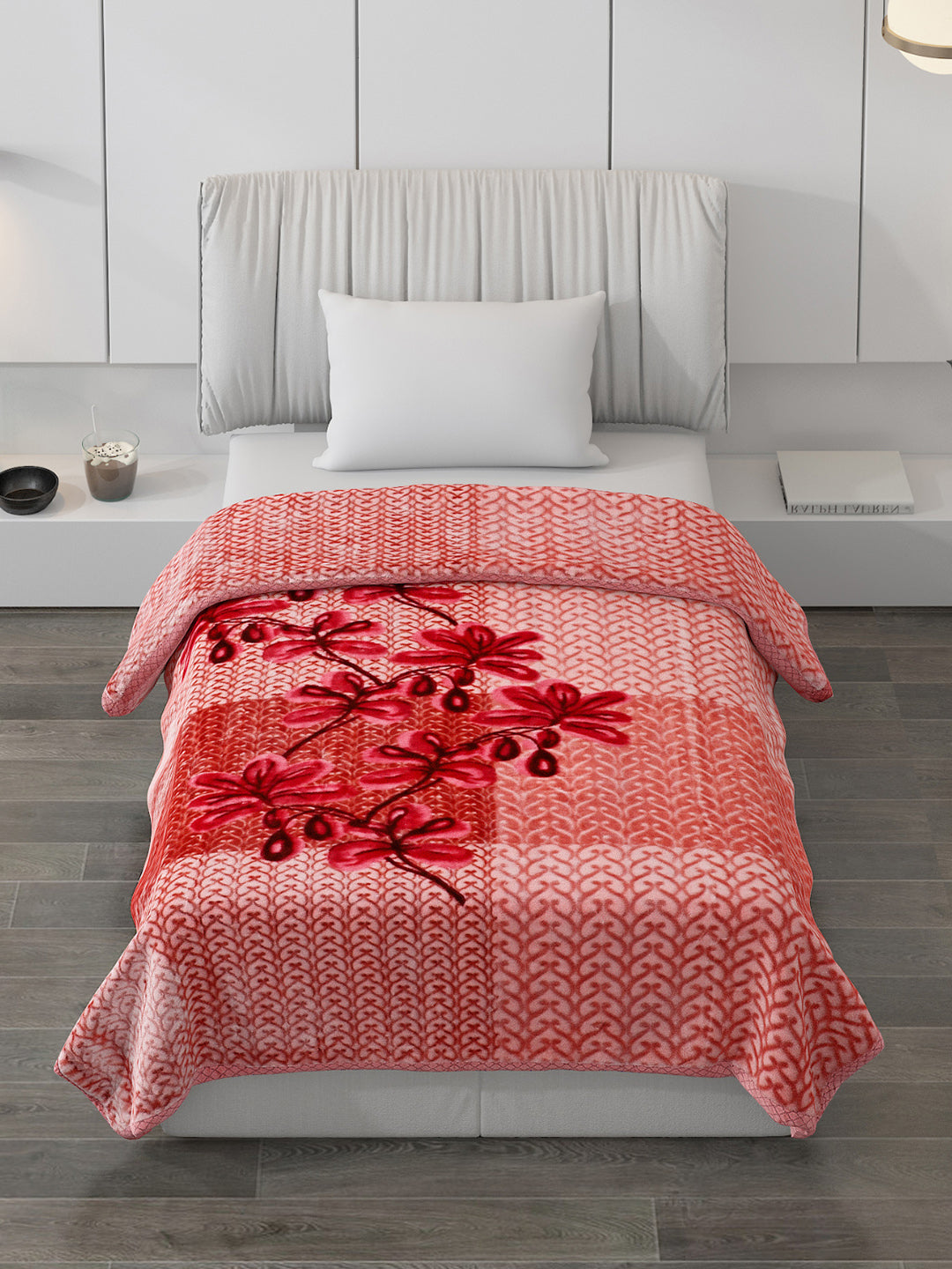 Printed Single Bed Blanket for Mild Winter -2 Ply