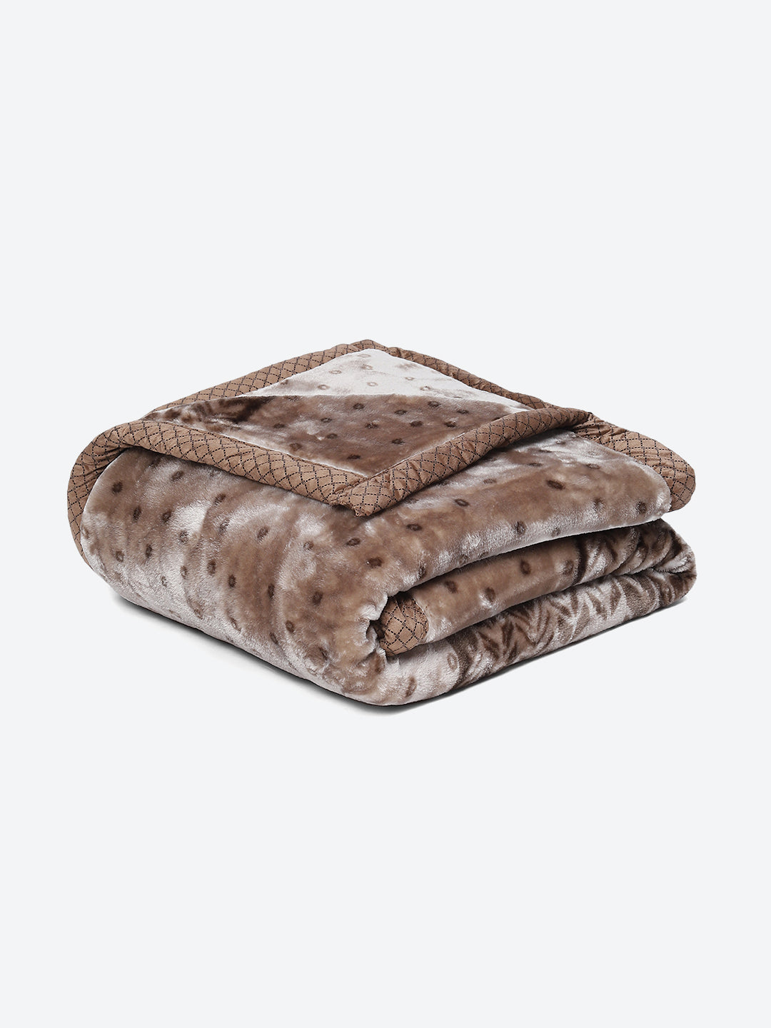 Printed Single Bed Blanket for Mild Winter -2 Ply