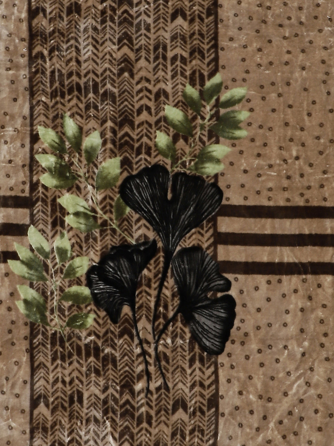 Printed Single Bed Blanket for Mild Winter -2 Ply