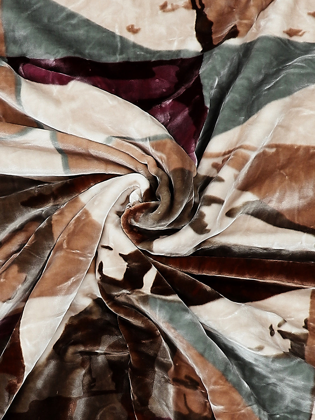 Printed Double Bed Blanket for Heavy Winter -3 Ply