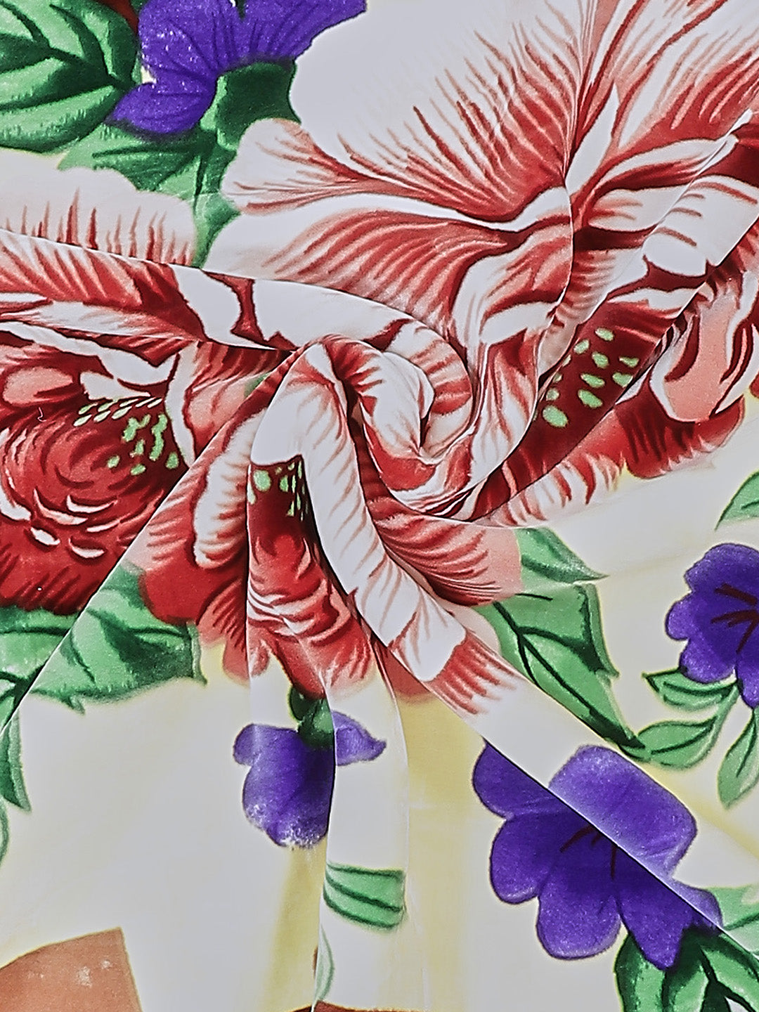 Printed Double Bed Blanket for Heavy Winter -2 Ply