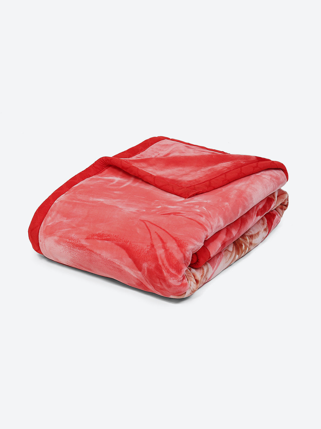 Printed Double Bed Blanket for Heavy Winter -2 Ply