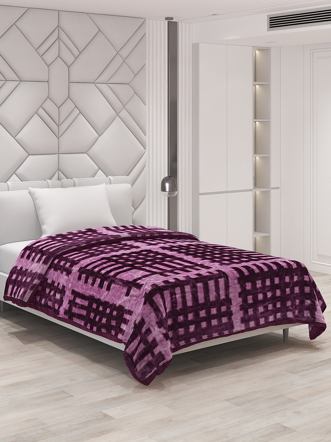 Printed Single Bed Blanket for Mild Winter -1 Ply