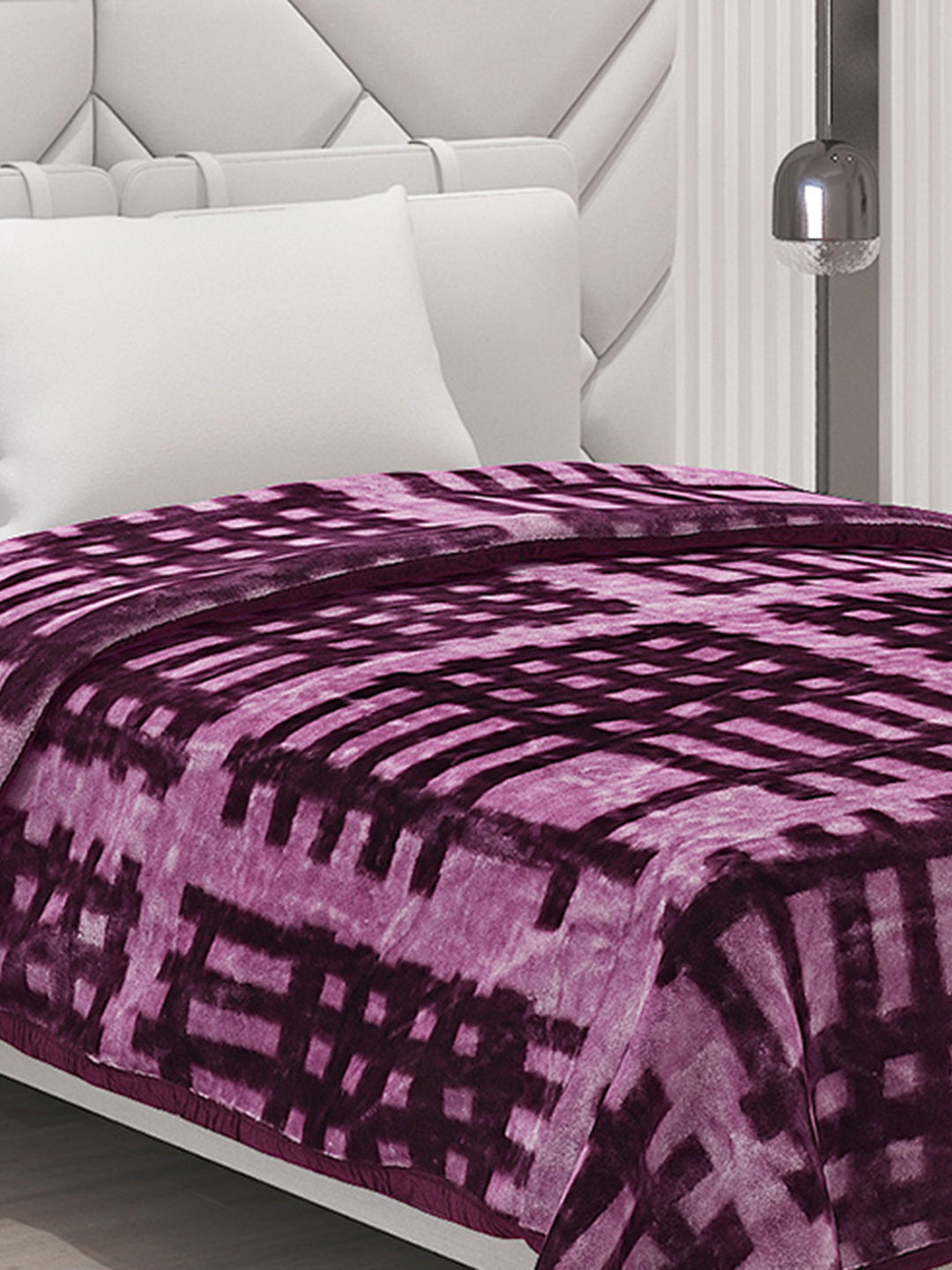 Printed Single Bed Blanket for Mild Winter -1 Ply