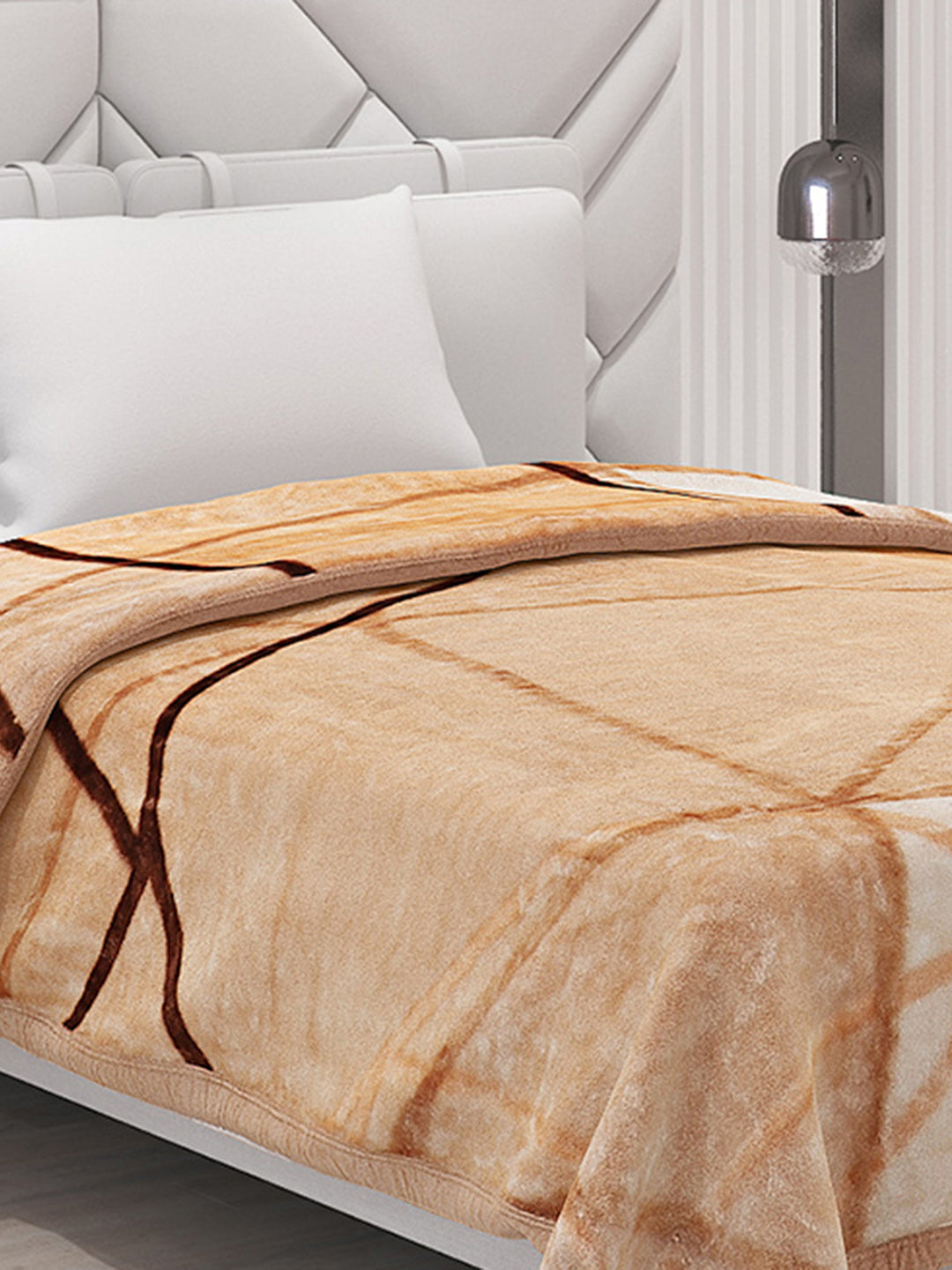 Printed Single Bed Blanket for Mild Winter -1 Ply