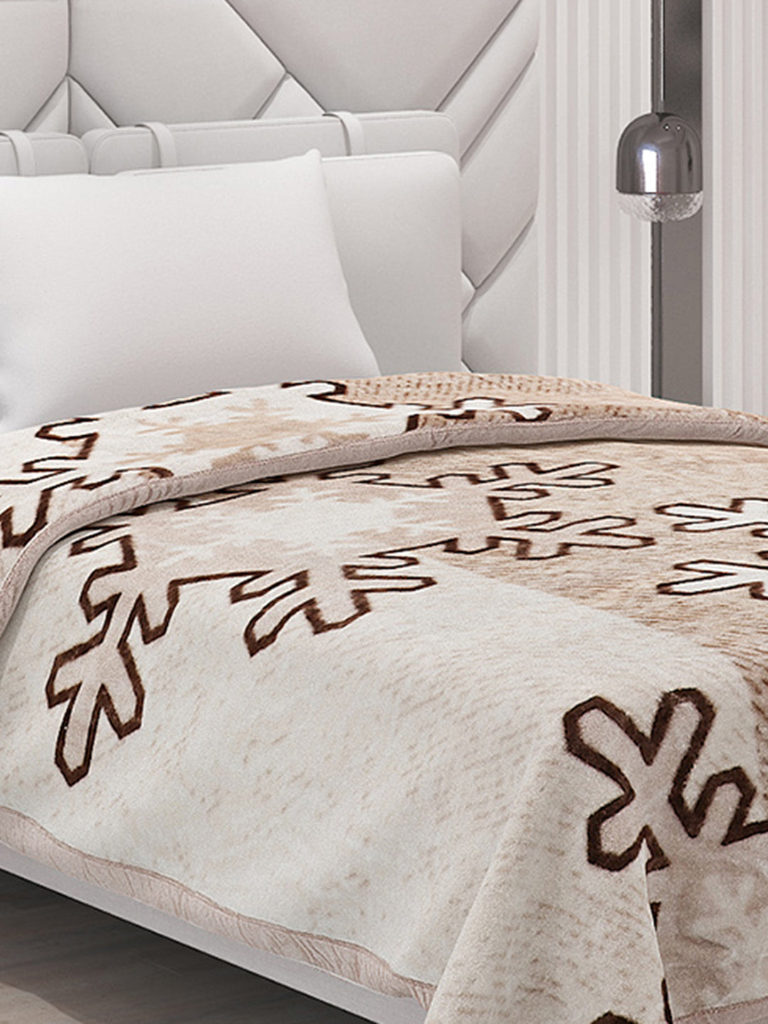 Printed Single Bed Blanket for Mild Winter -1 Ply