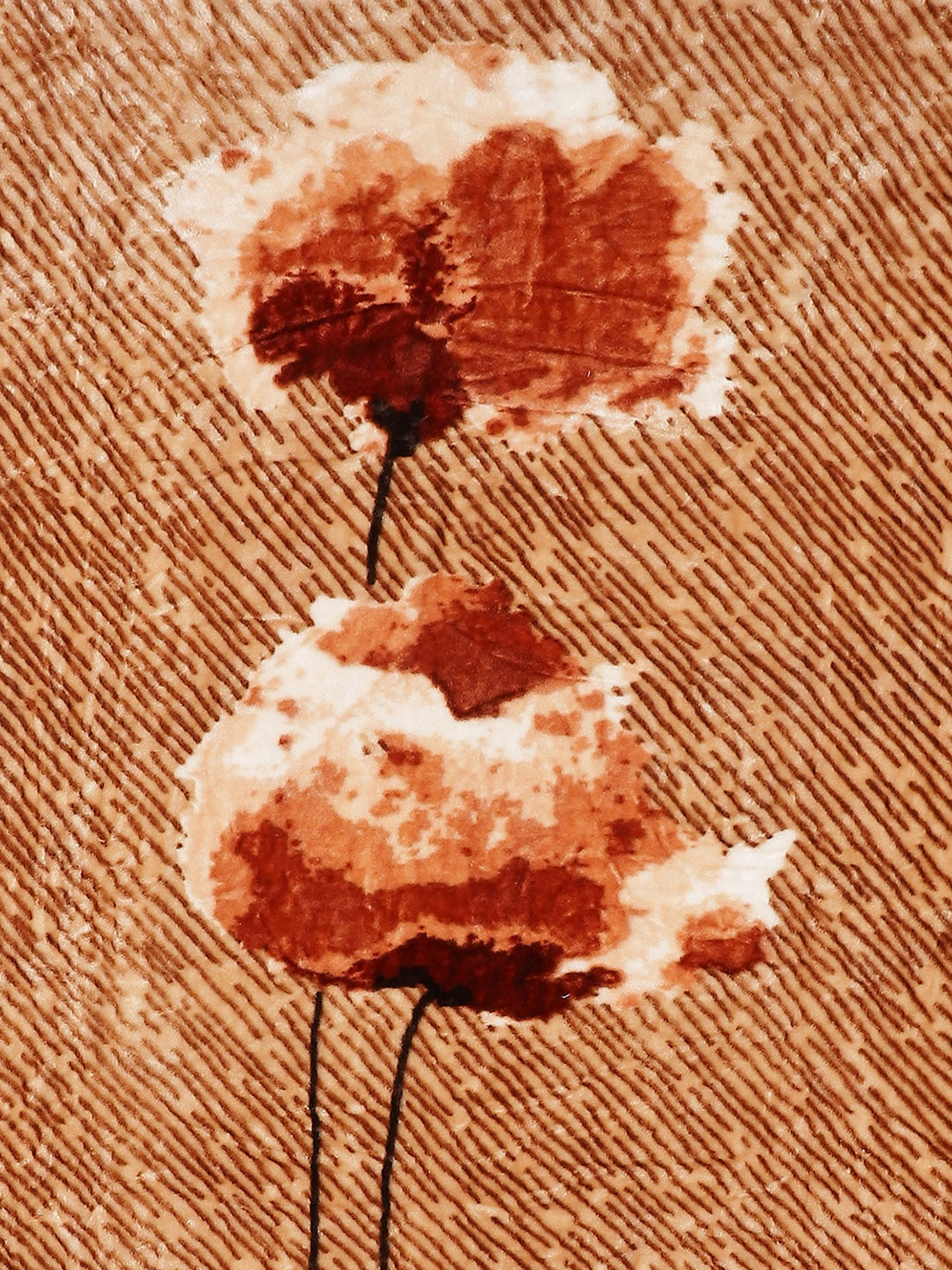 Printed Single Bed Blanket for Mild Winter -1 Ply