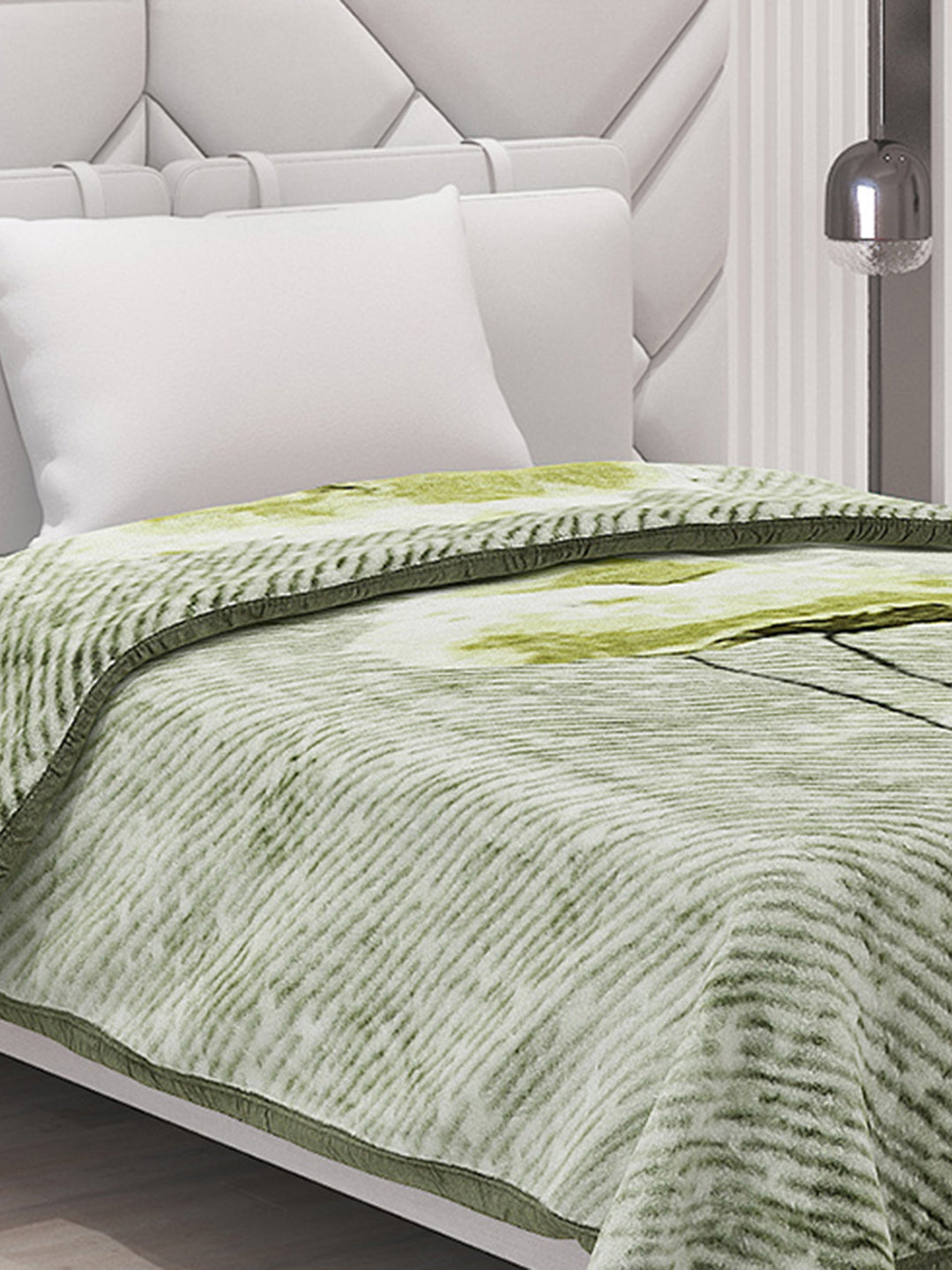 Printed Single Bed Blanket for Mild Winter -1 Ply