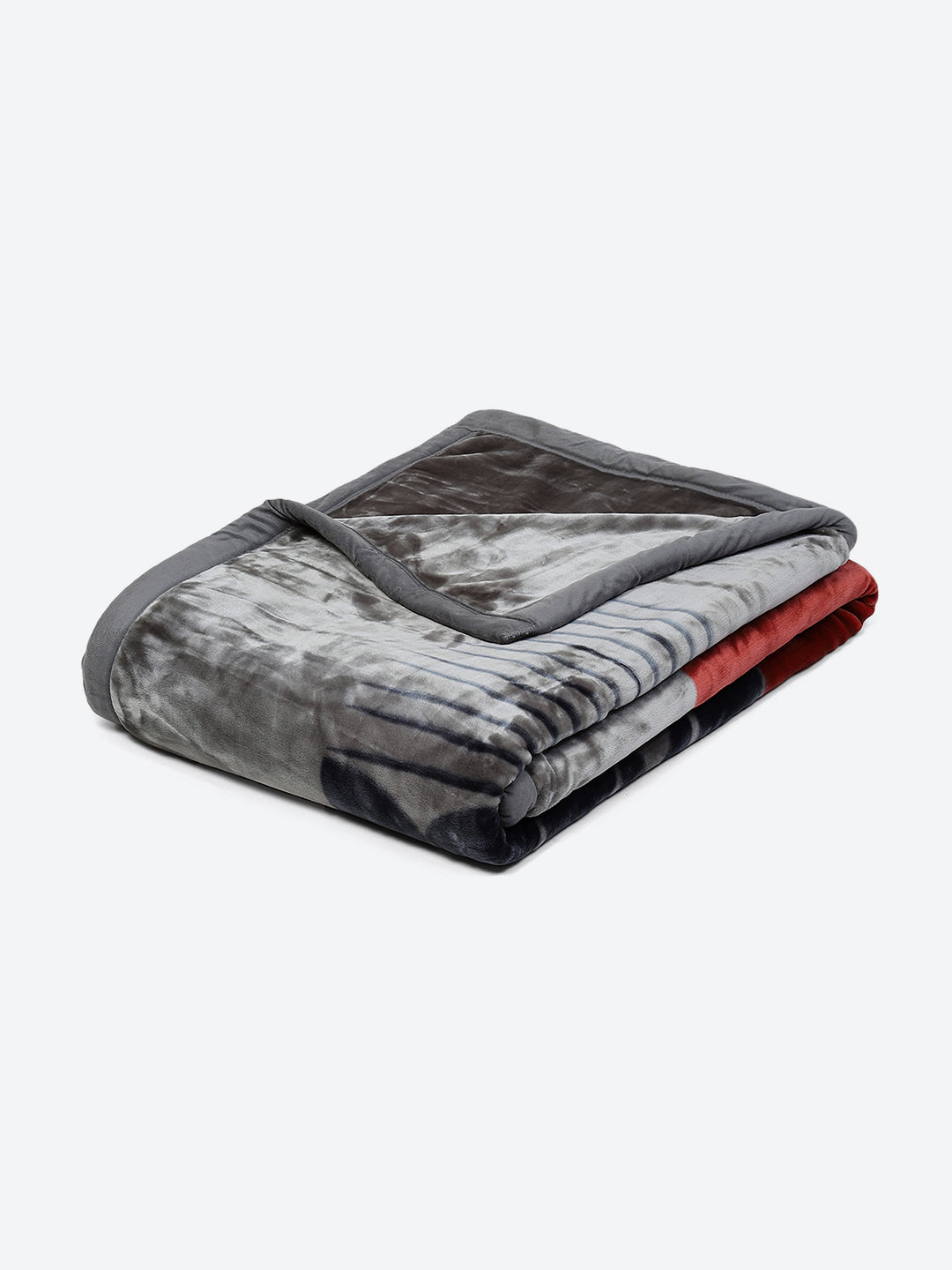 Printed Double Bed Blanket for Mild Winter -2 Ply