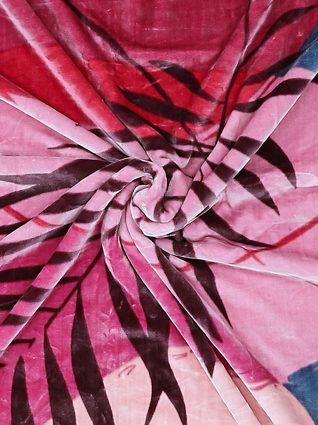 Printed Double Bed Blanket for Mild Winter -2 Ply