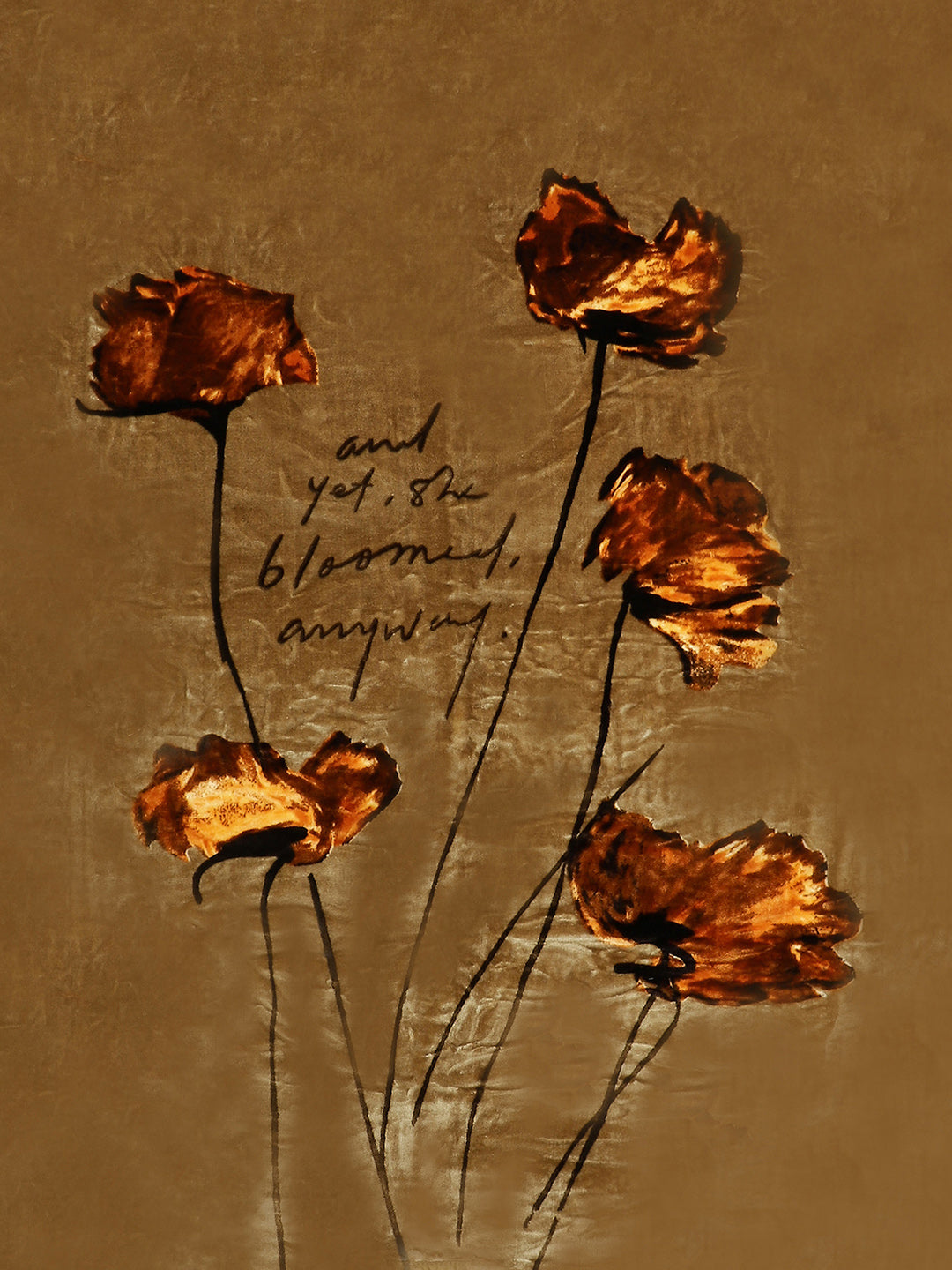 Printed Double Bed Blanket for Mild Winter -1 Ply