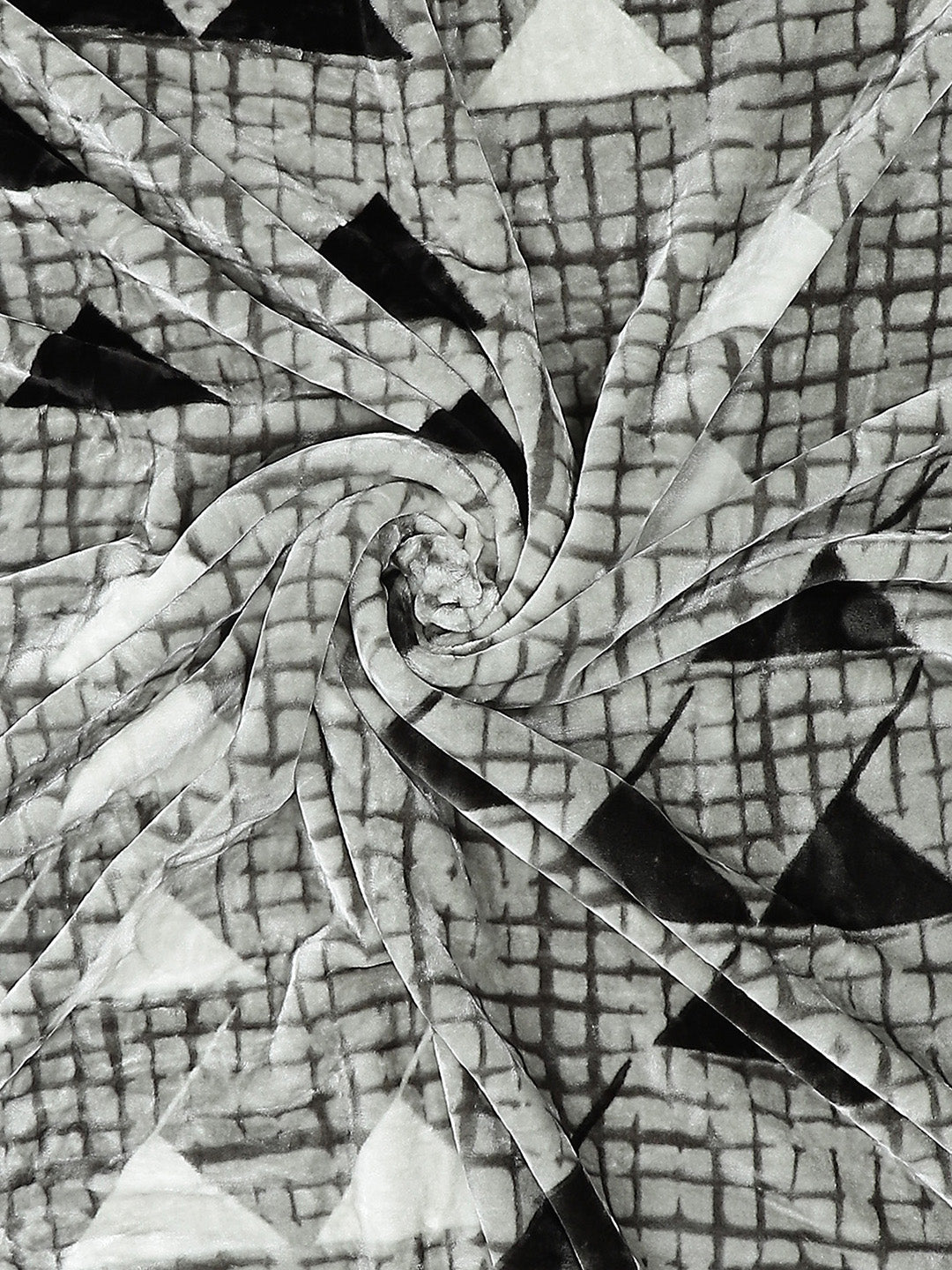 Printed Double Bed Blanket for Mild Winter -1 Ply