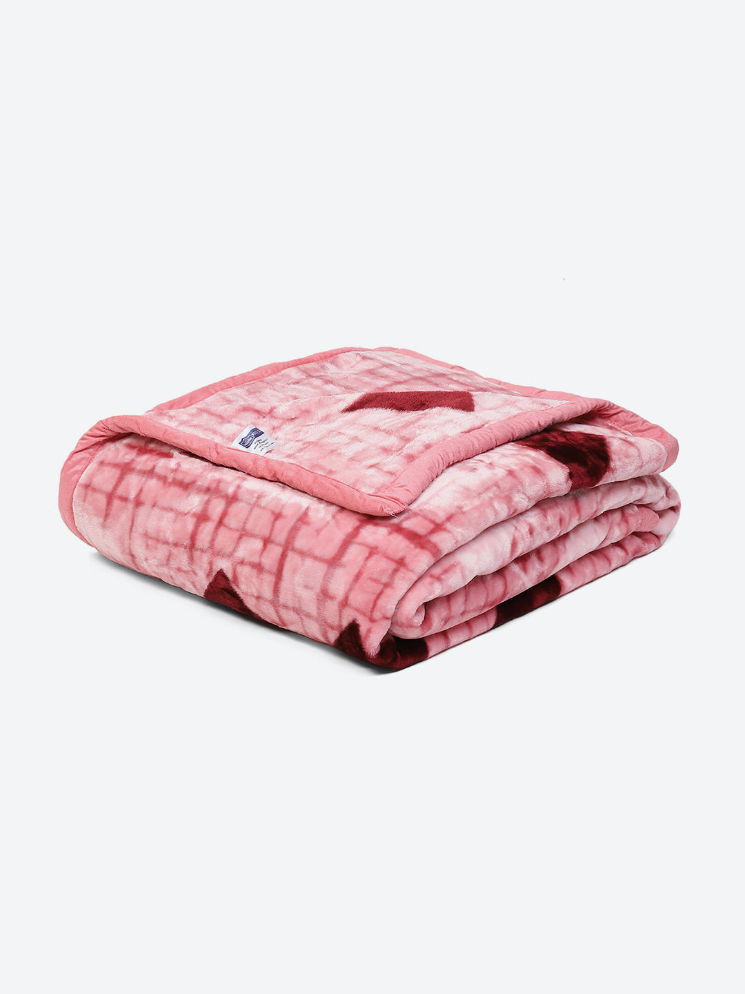 Printed Double Bed Blanket for Mild Winter -1 Ply