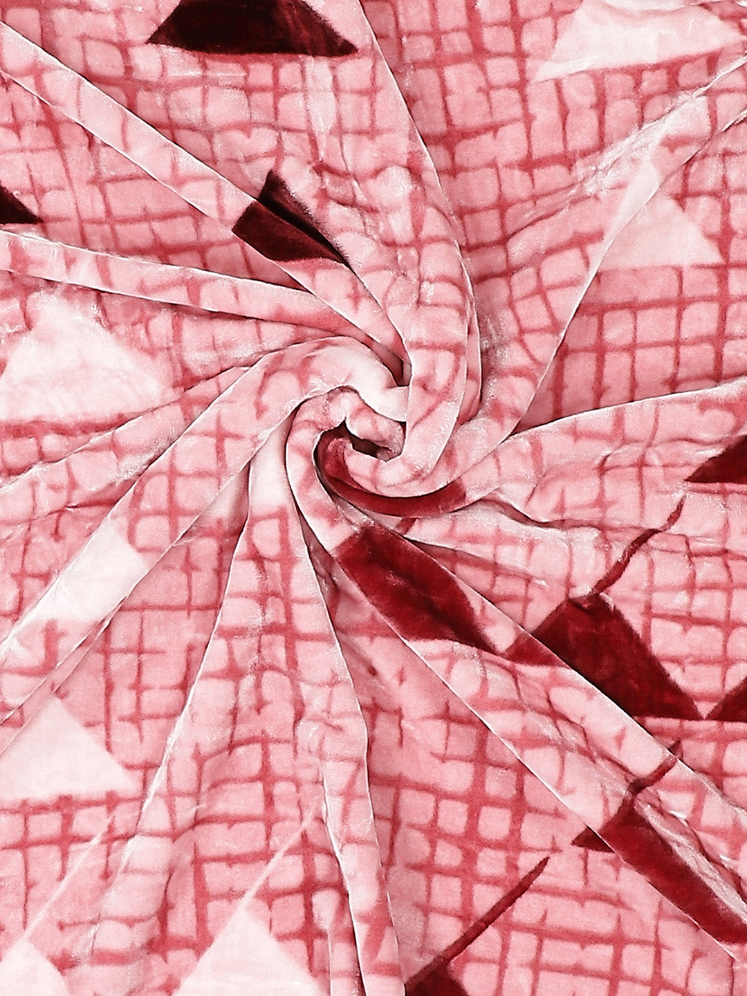 Printed Double Bed Blanket for Mild Winter -1 Ply