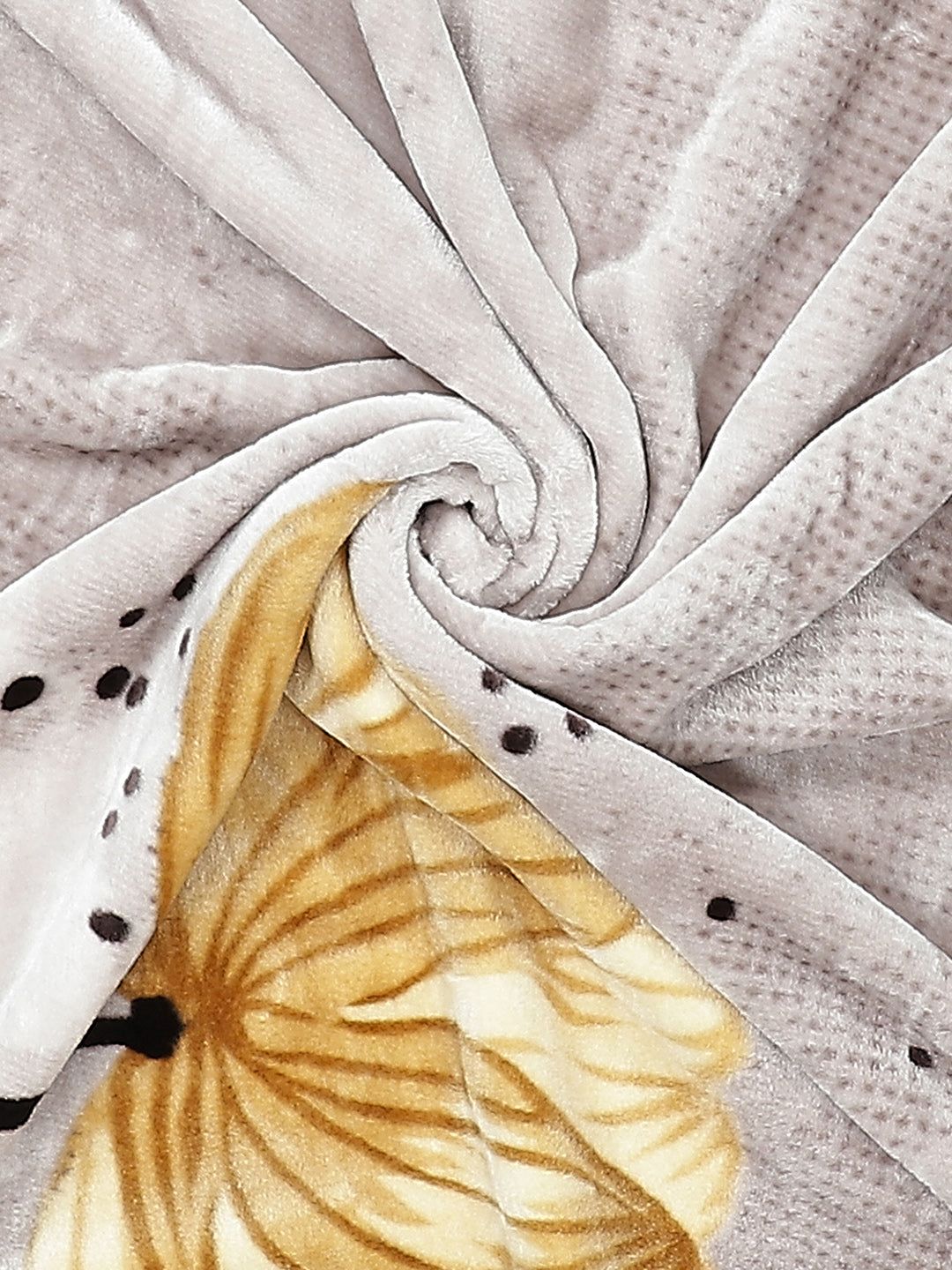 Printed Double Bed Blanket for Mild Winter -1 Ply