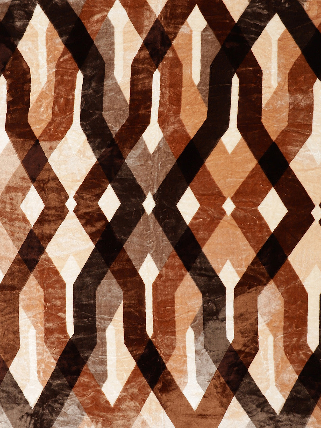 Printed Double Bed Blanket for Mild Winter -1 Ply