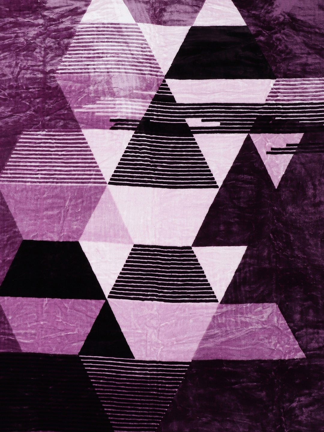 Printed Double Bed Blanket for Mild Winter -1 Ply