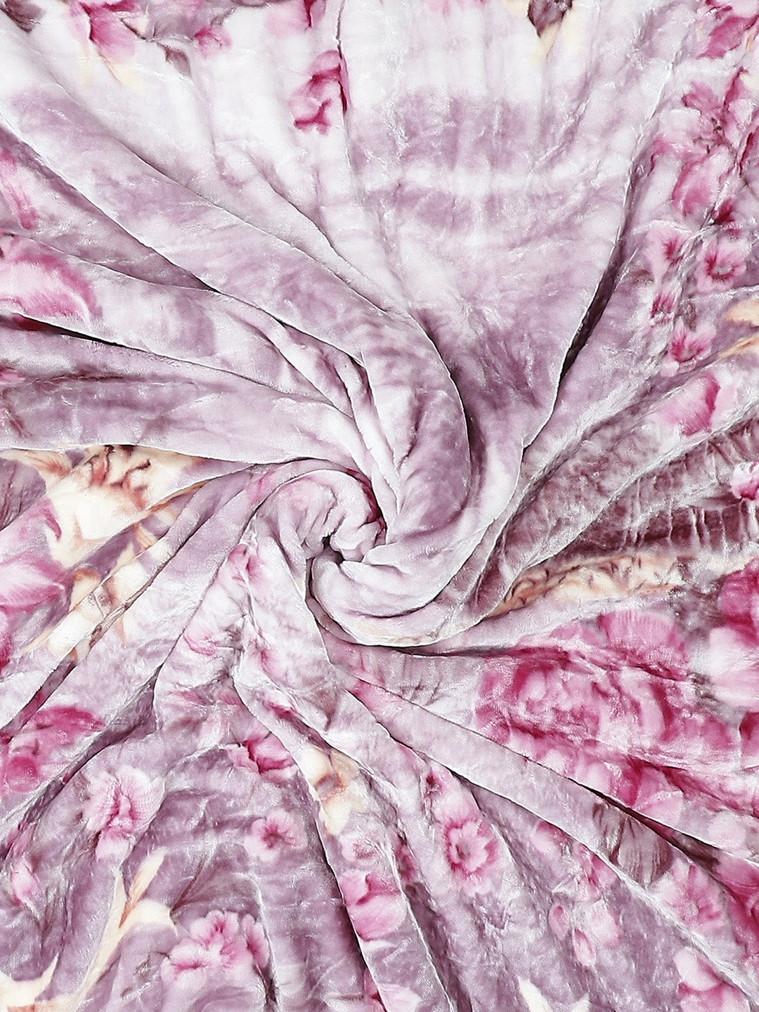 Printed Double Bed Blanket for Heavy Winter -3 Ply