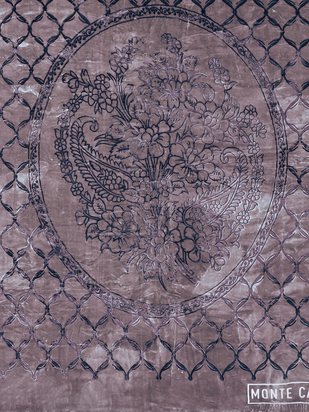 Printed Double Bed Blanket for Heavy Winter -2 Ply