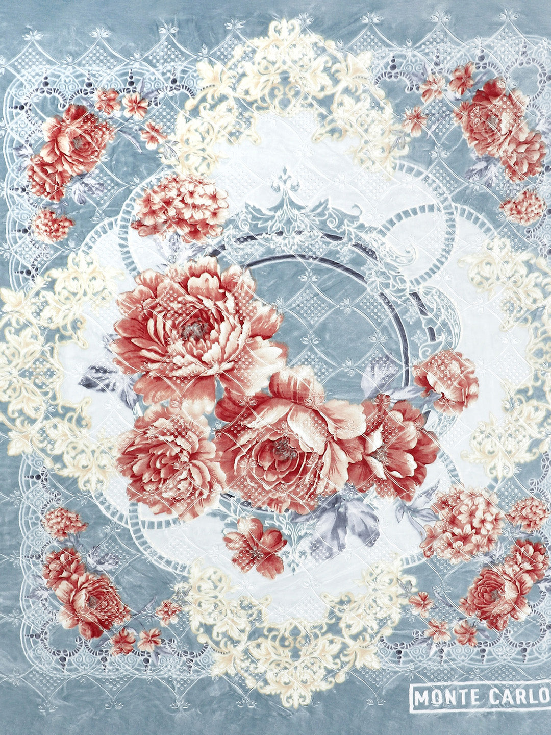 Printed Double Bed Blanket for Heavy Winter -2 Ply