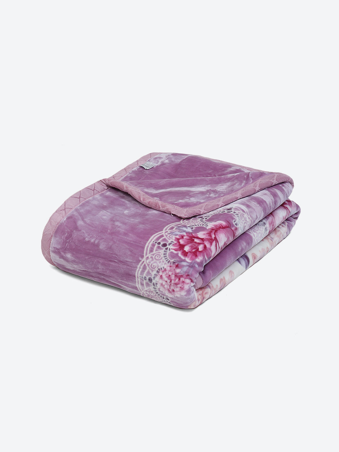 Printed Double Bed Blanket for Heavy Winter -2 Ply