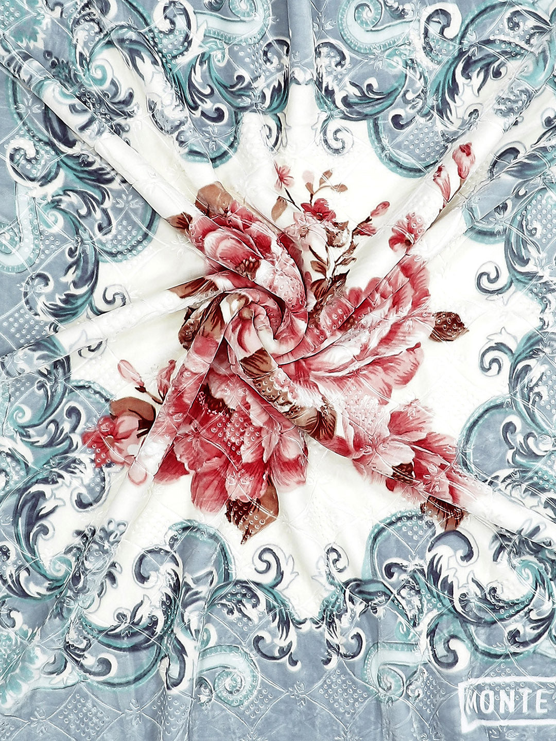 Printed Double Bed Blanket for Heavy Winter -2 Ply