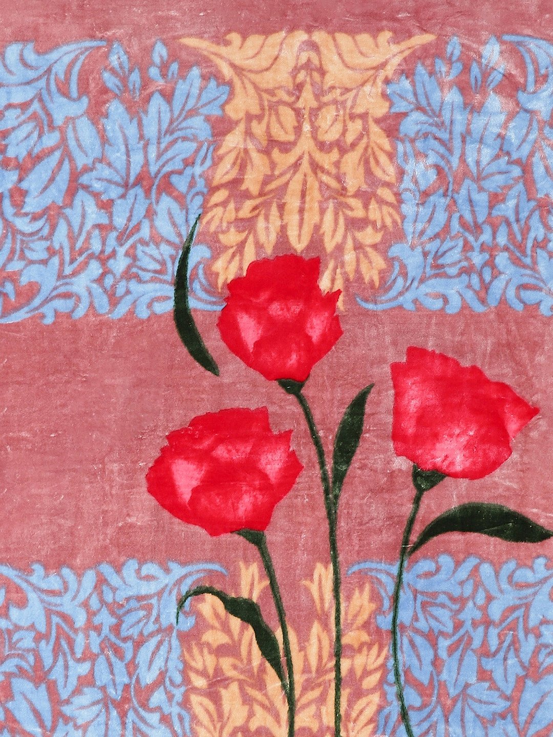 Printed Single Bed Blanket for Heavy Winter -1 Ply