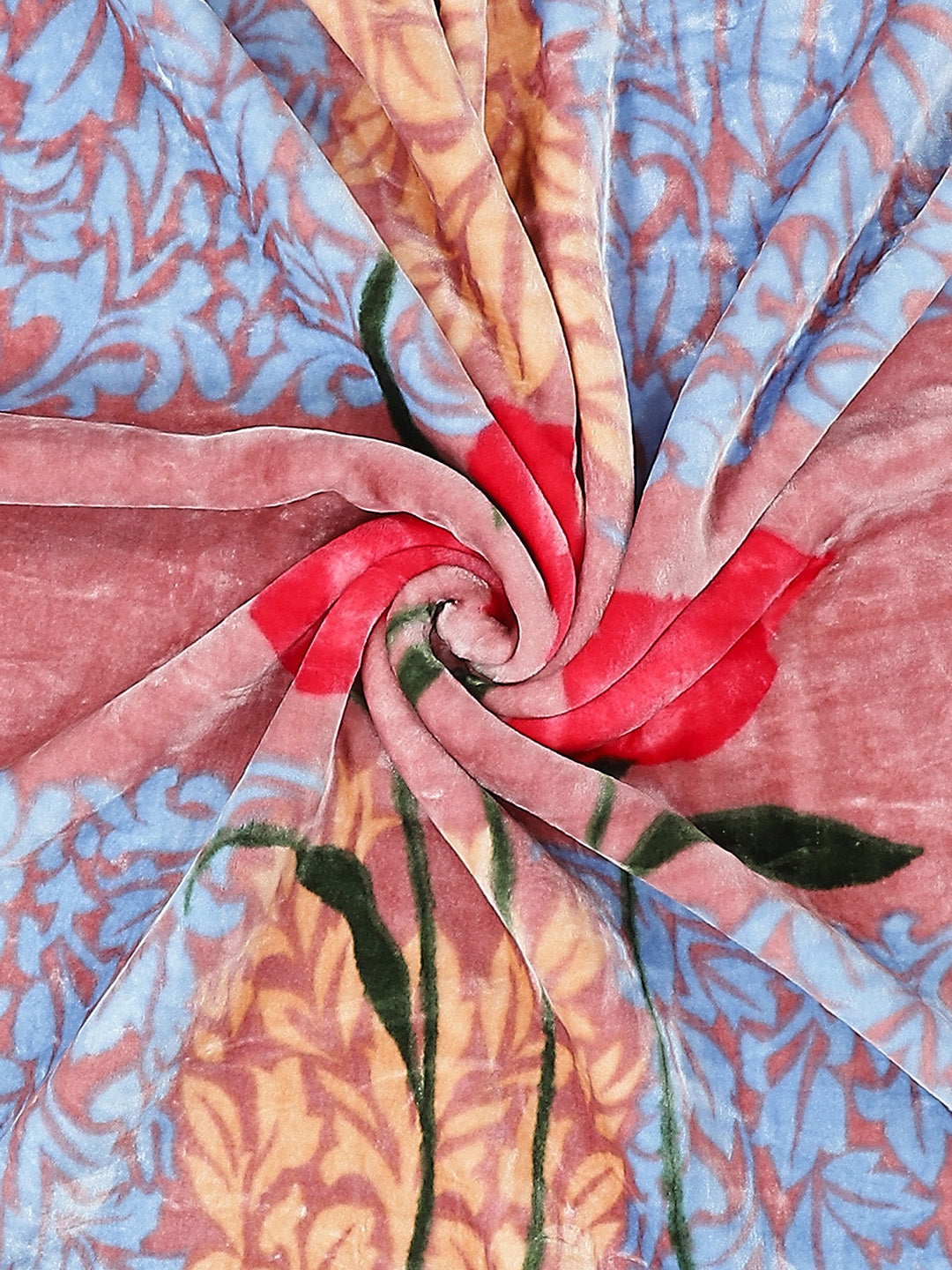 Printed Single Bed Blanket for Heavy Winter -1 Ply