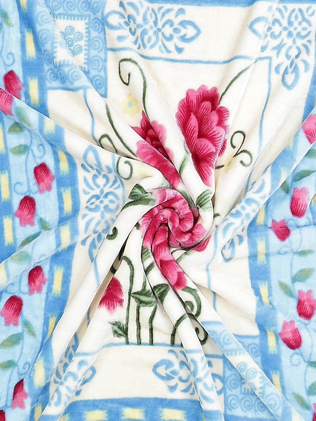 Printed Single Bed Blanket for Heavy Winter -1 Ply