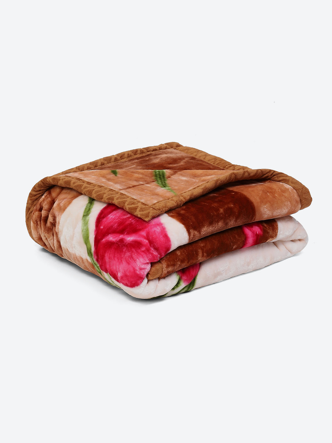 Printed Single Bed Blanket for Heavy Winter -1 Ply