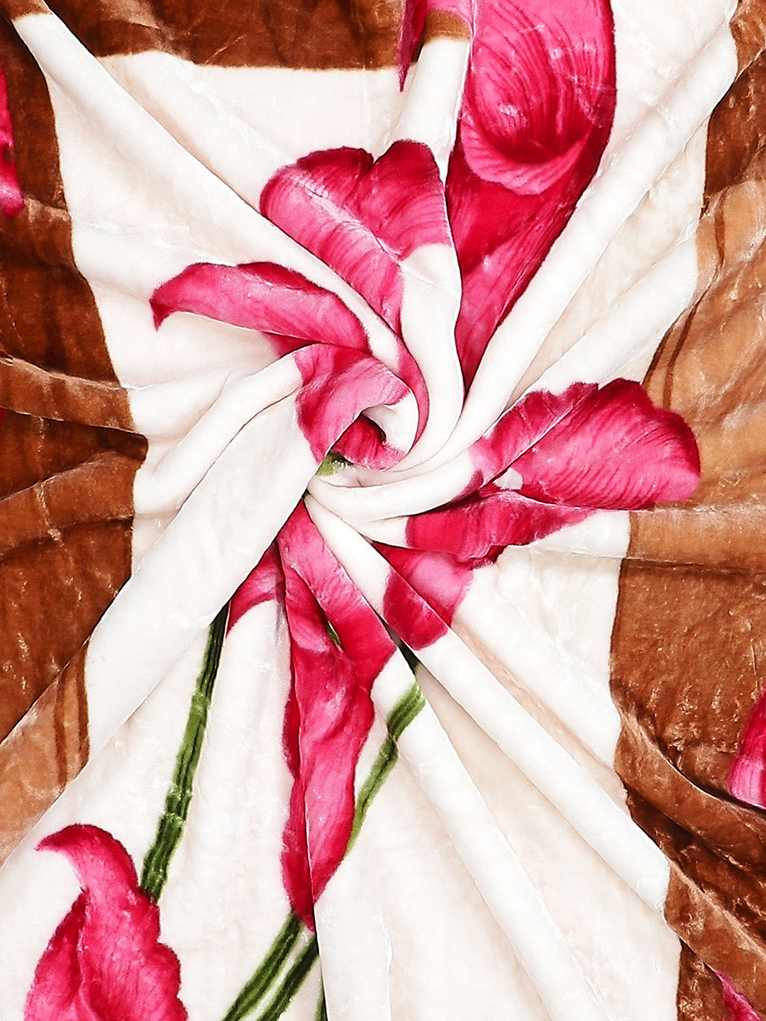 Printed Single Bed Blanket for Heavy Winter -1 Ply