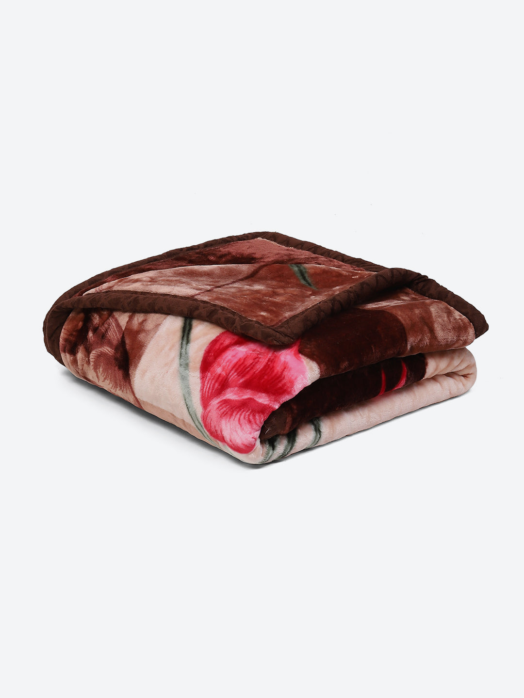 Printed Single Bed Blanket for Heavy Winter -1 Ply