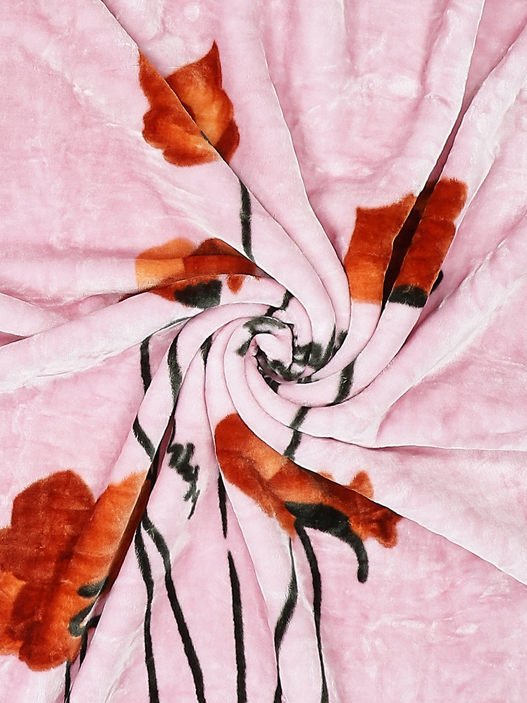 Printed Single Bed Blanket for Heavy Winter -1 Ply