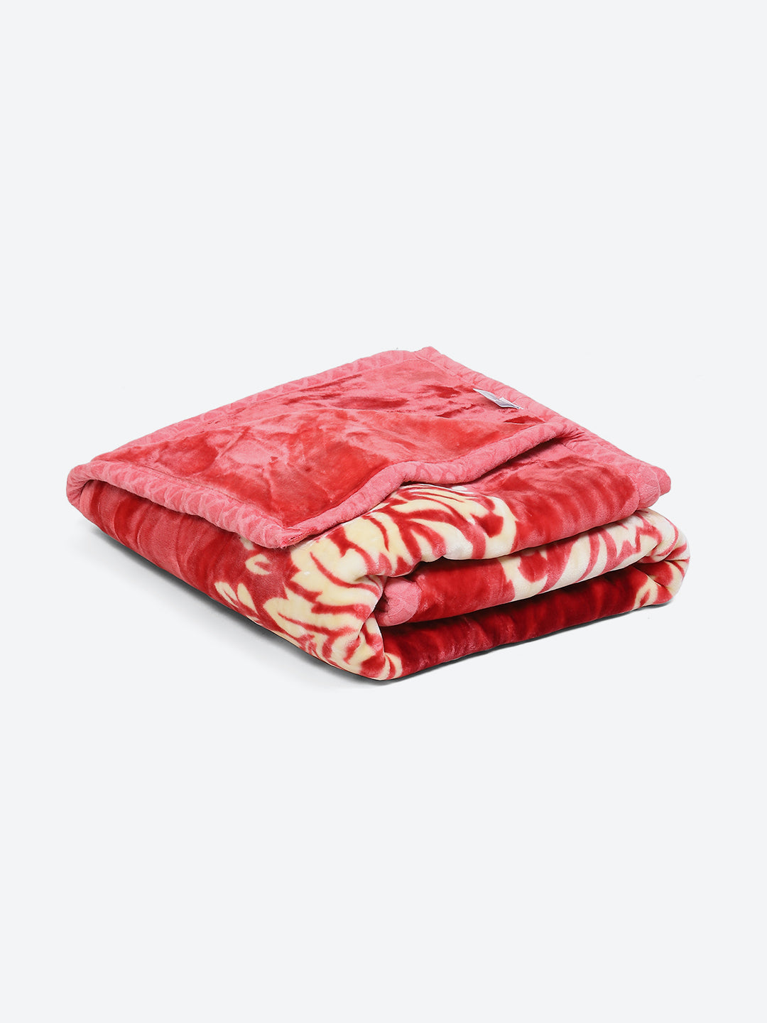 Printed Single Bed Mink Blanket for Mild Winter -1 Ply