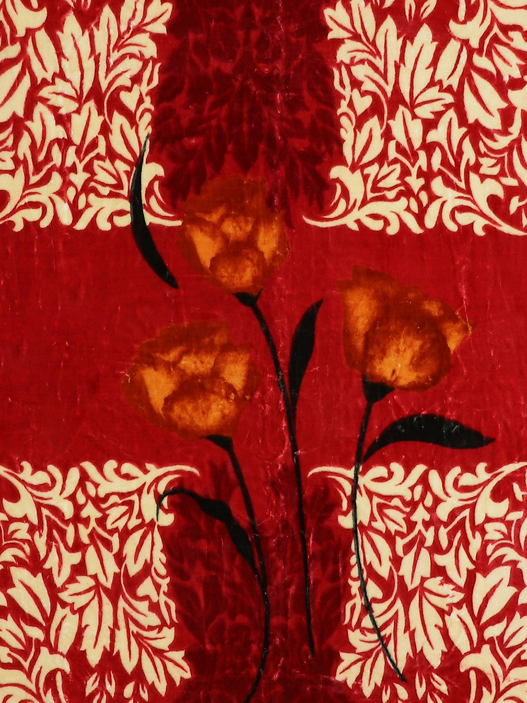 Printed Single Bed Mink Blanket for Mild Winter -1 Ply