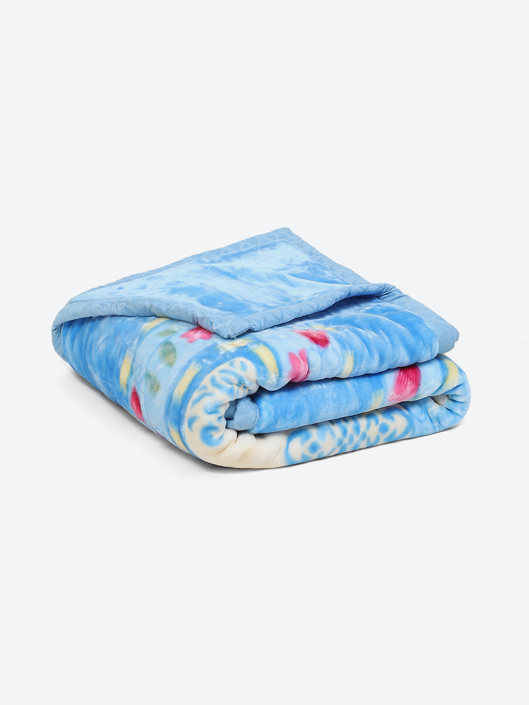 Printed Single Bed Mink Blanket for Mild Winter -1 Ply