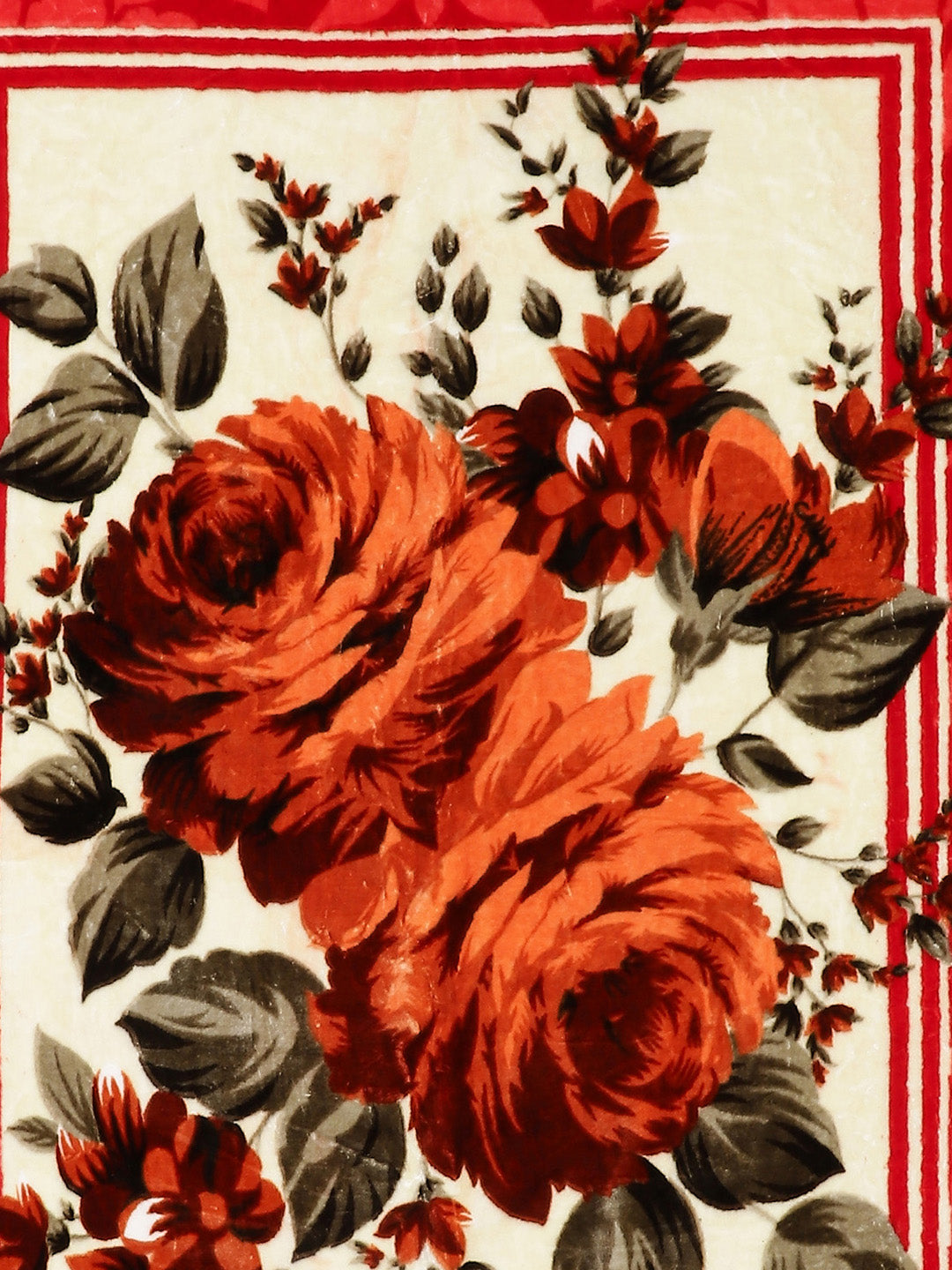 Printed Single Bed Mink Blanket for Mild Winter -1 Ply