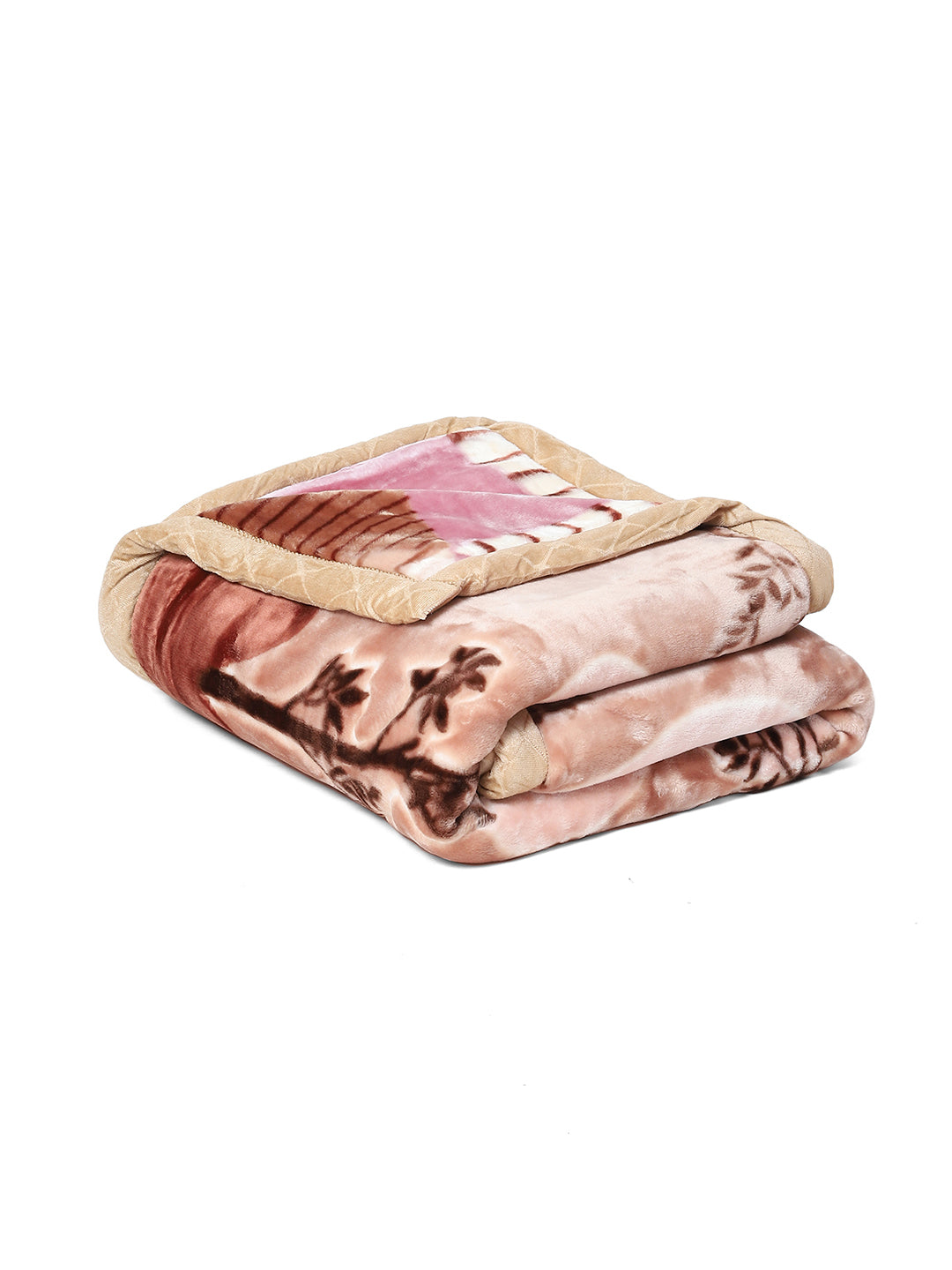 Printed Single Bed Blanket for Heavy Winter -2 Ply
