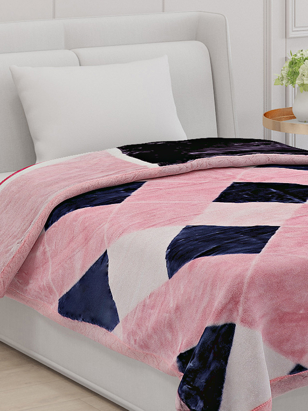 Printed Single Bed Blanket for Heavy Winter -2 Ply