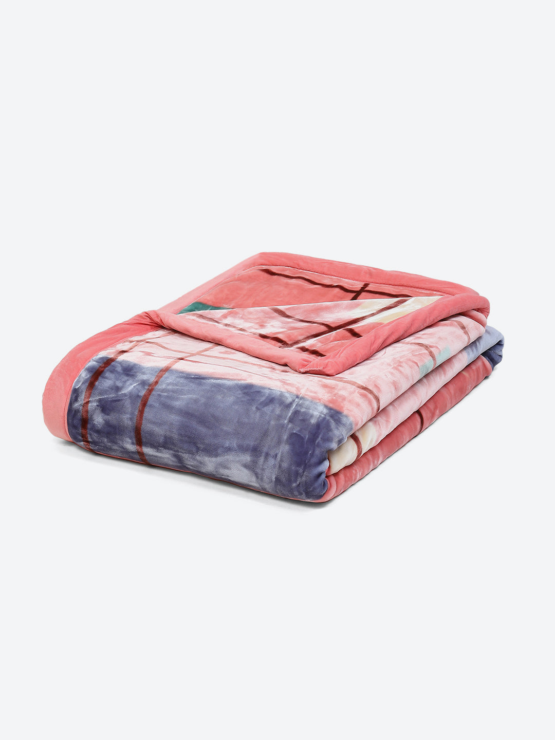 Printed Double Bed Blanket for Heavy Winter -2 Ply