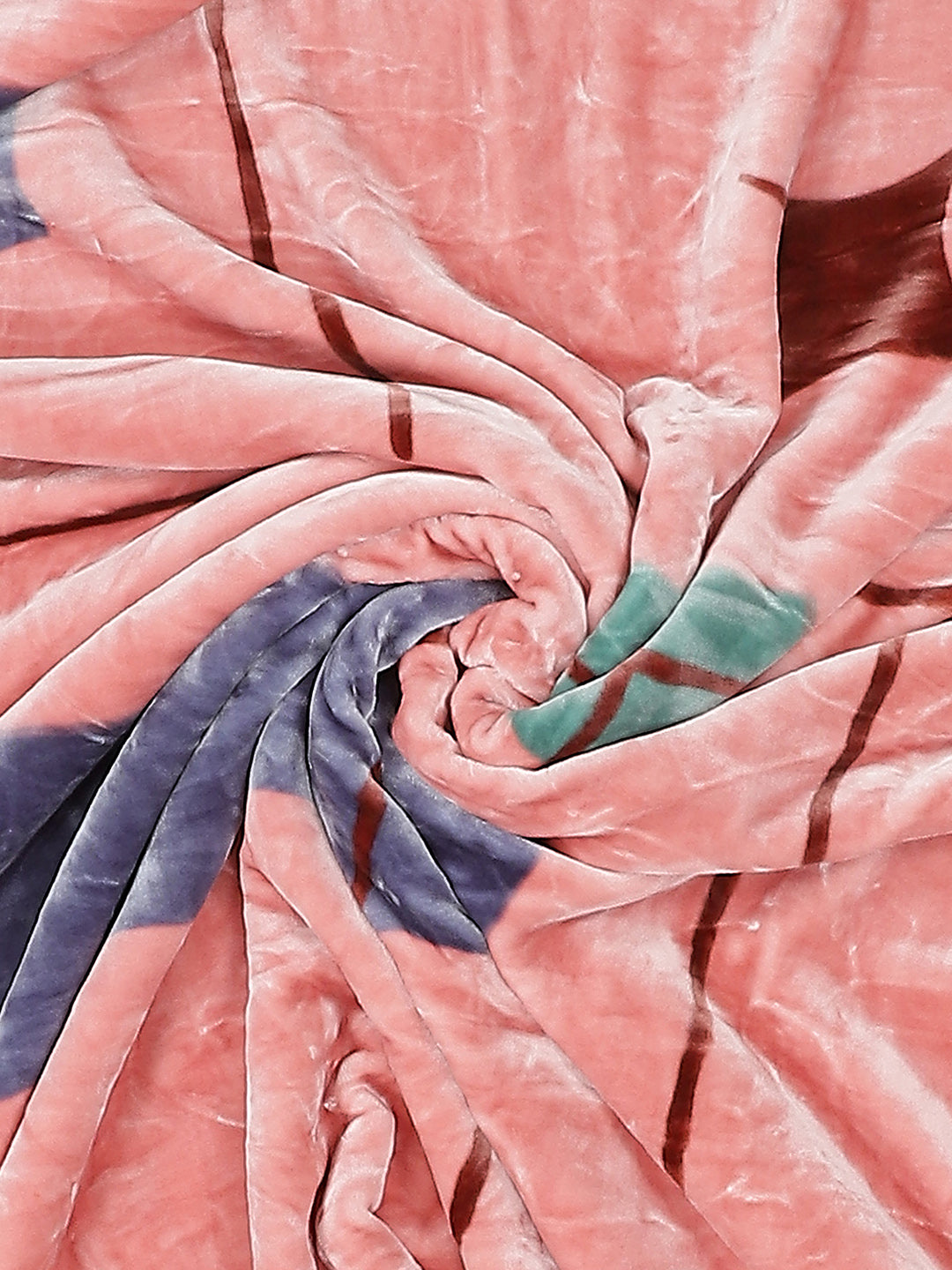 Printed Double Bed Blanket for Heavy Winter -2 Ply