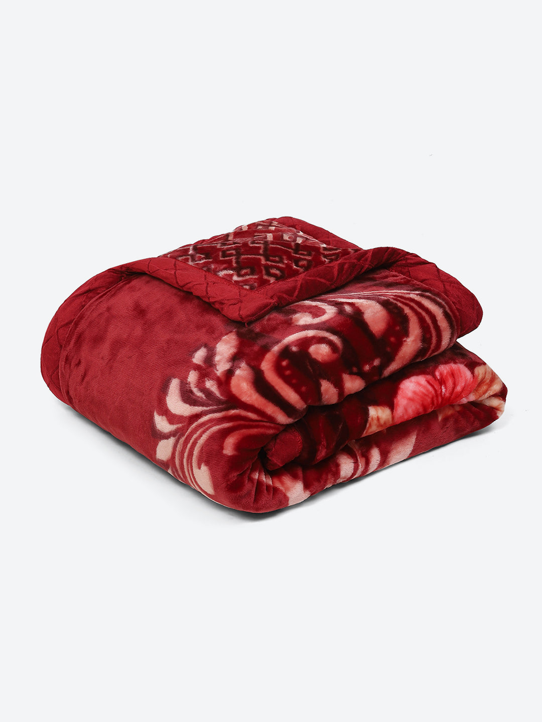 Printed Single Bed Blanket for Heavy Winter -3 Ply