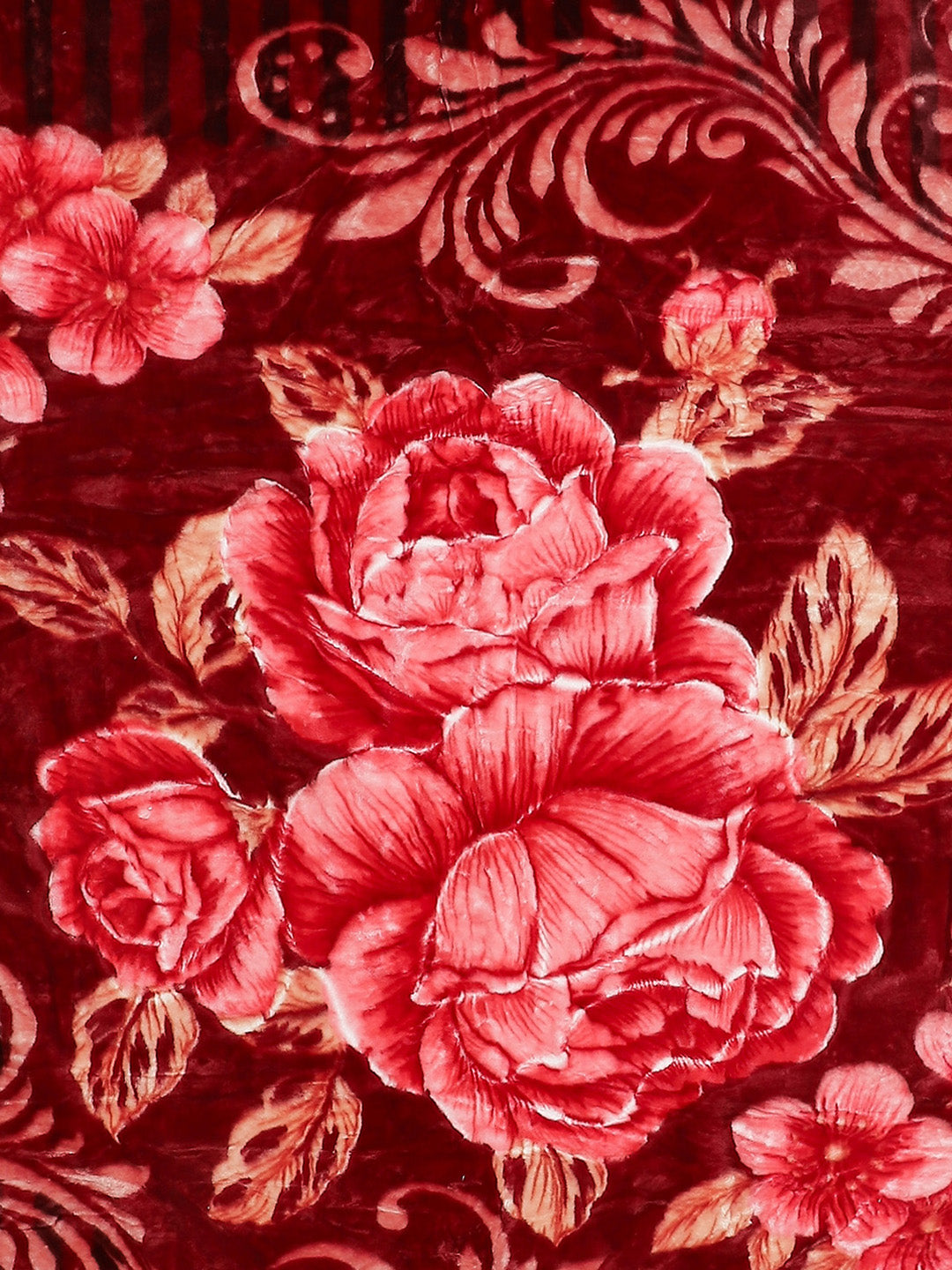 Printed Single Bed Blanket for Heavy Winter -3 Ply