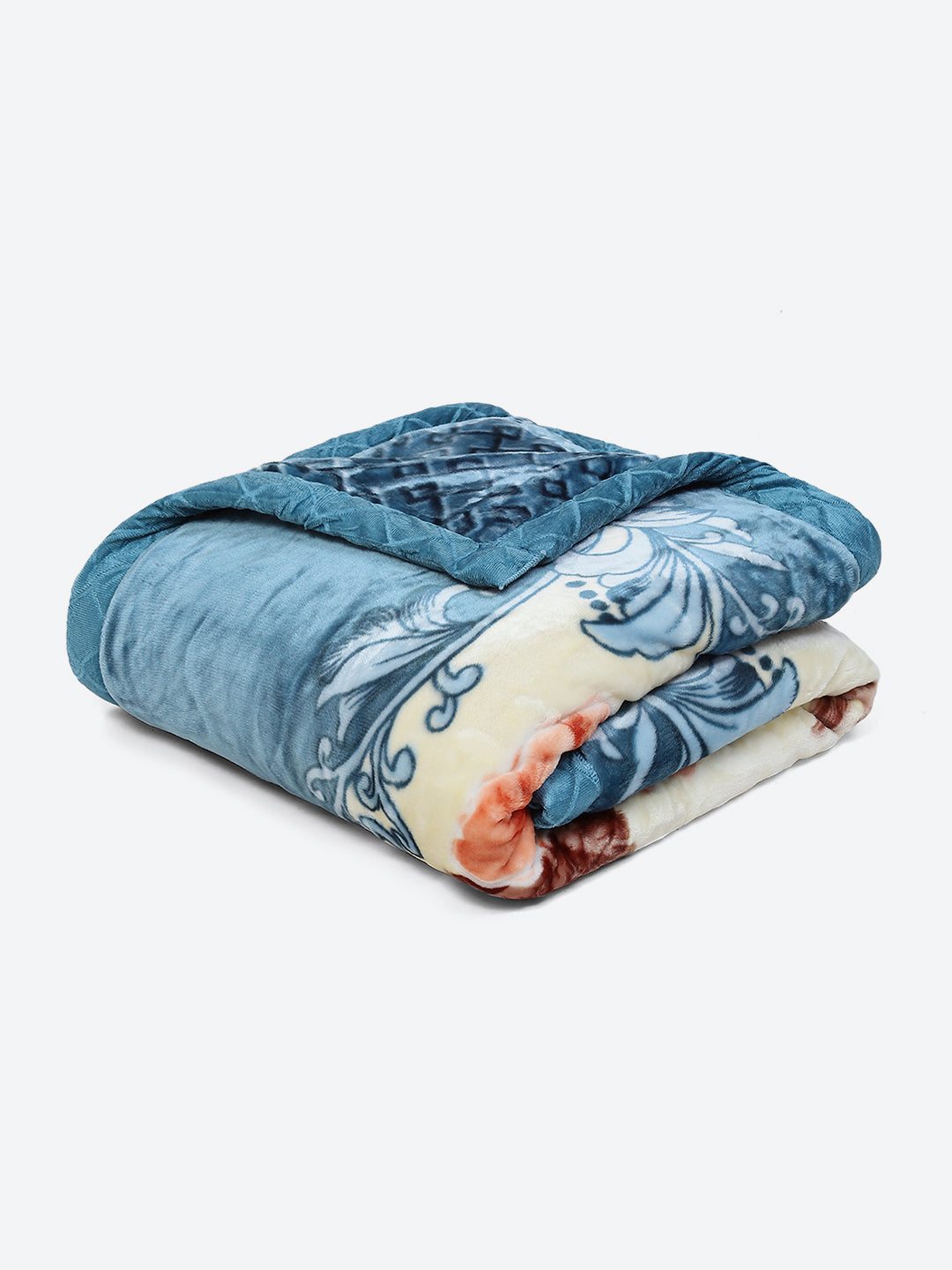 Printed Single Bed Blanket for Heavy Winter -3 Ply
