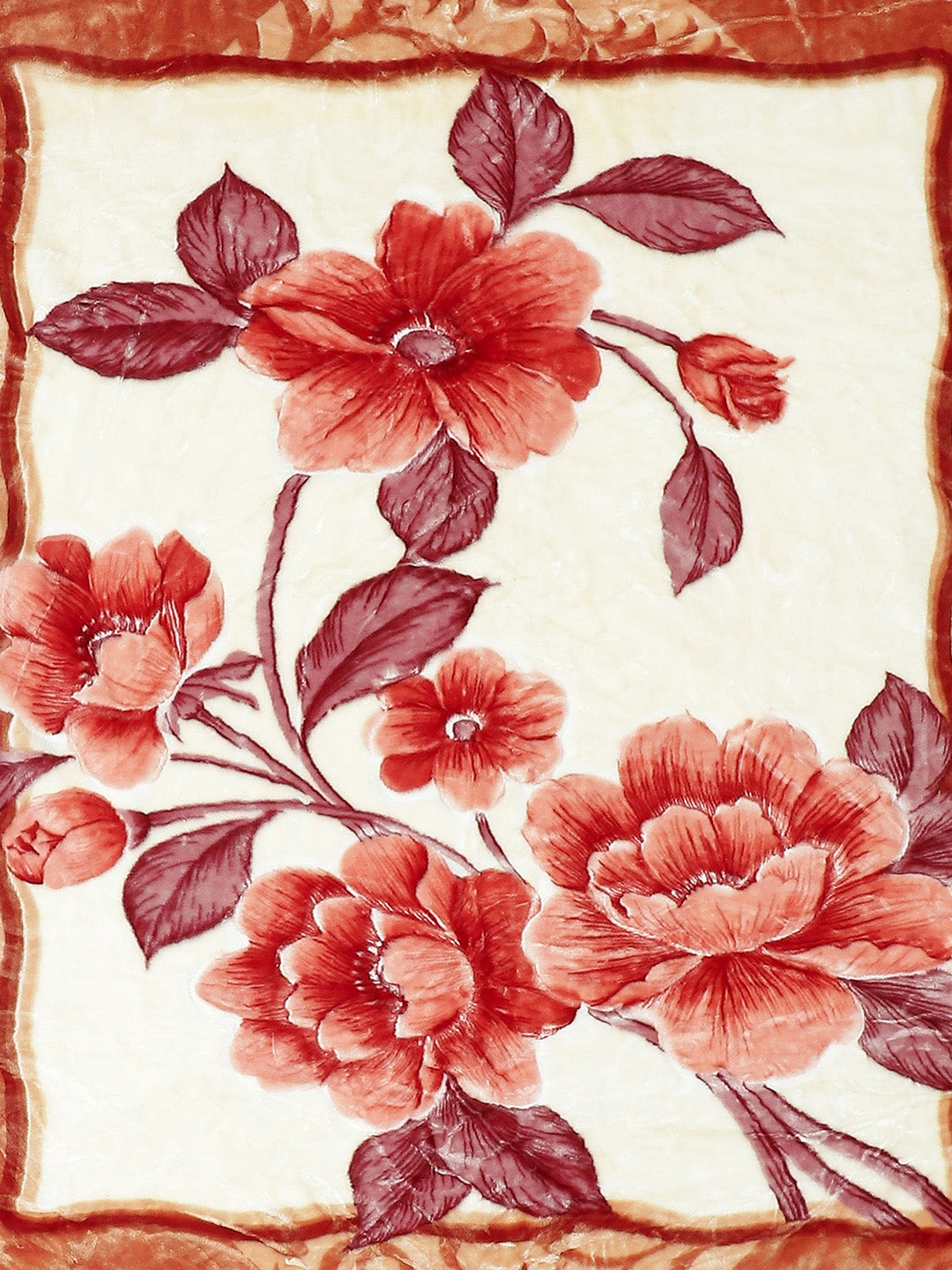 Printed Single Bed Blanket for Heavy Winter -3 Ply