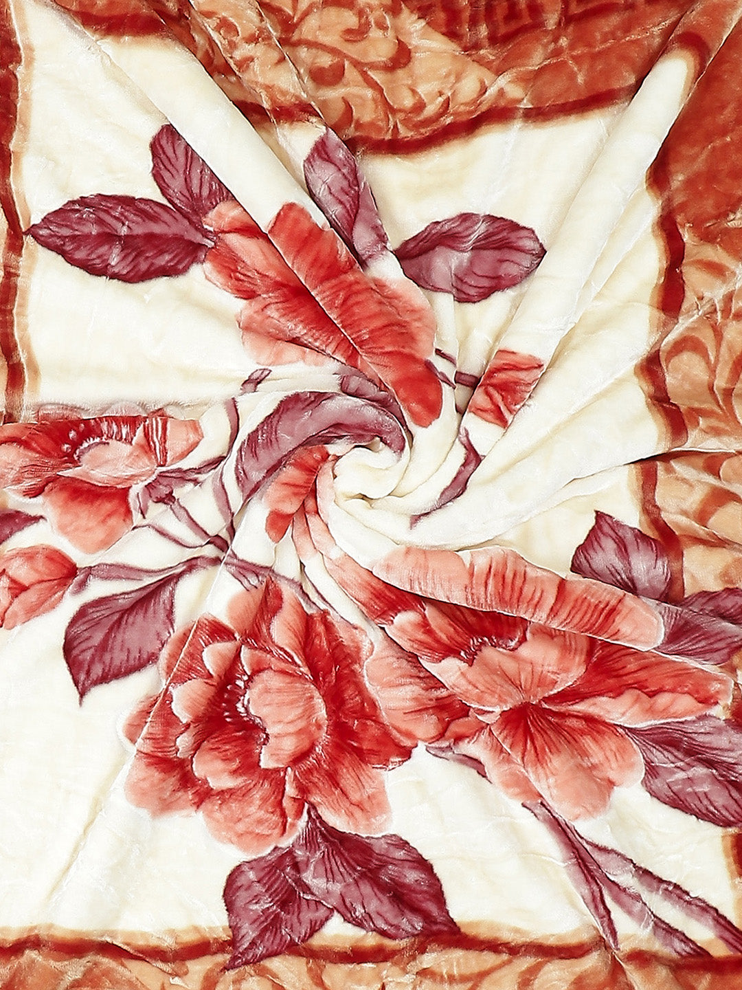 Printed Single Bed Blanket for Heavy Winter -3 Ply